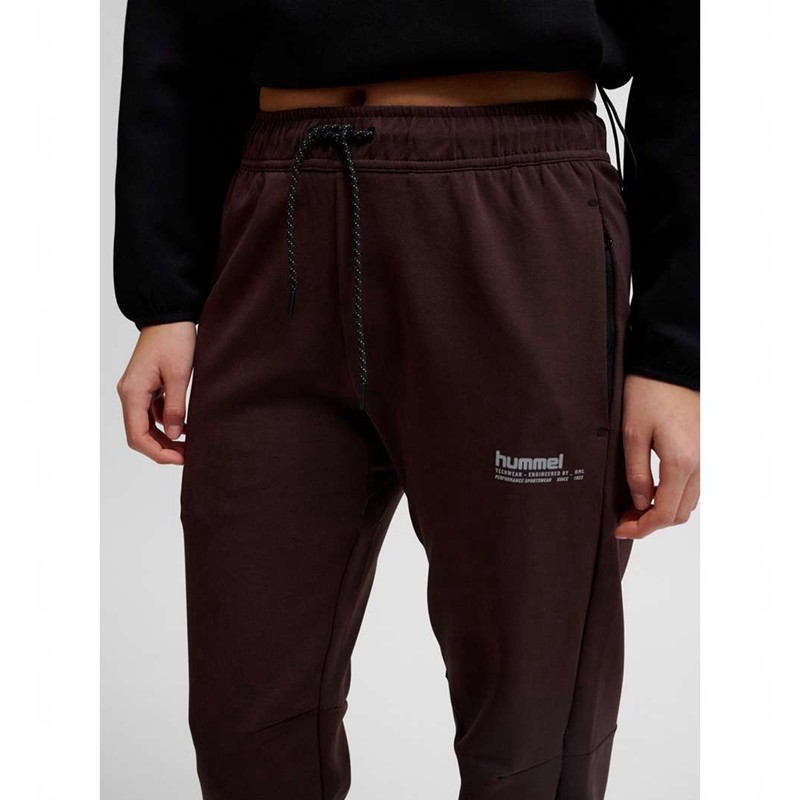 Hummel Tech Fleece Regular Broek Dames Bordeaux | 593146-052