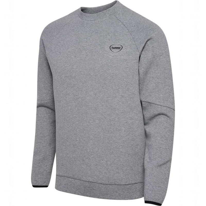 Hummel Tech Fleece Regular Crew Sweatshirts Heren Grijs | 274845-476