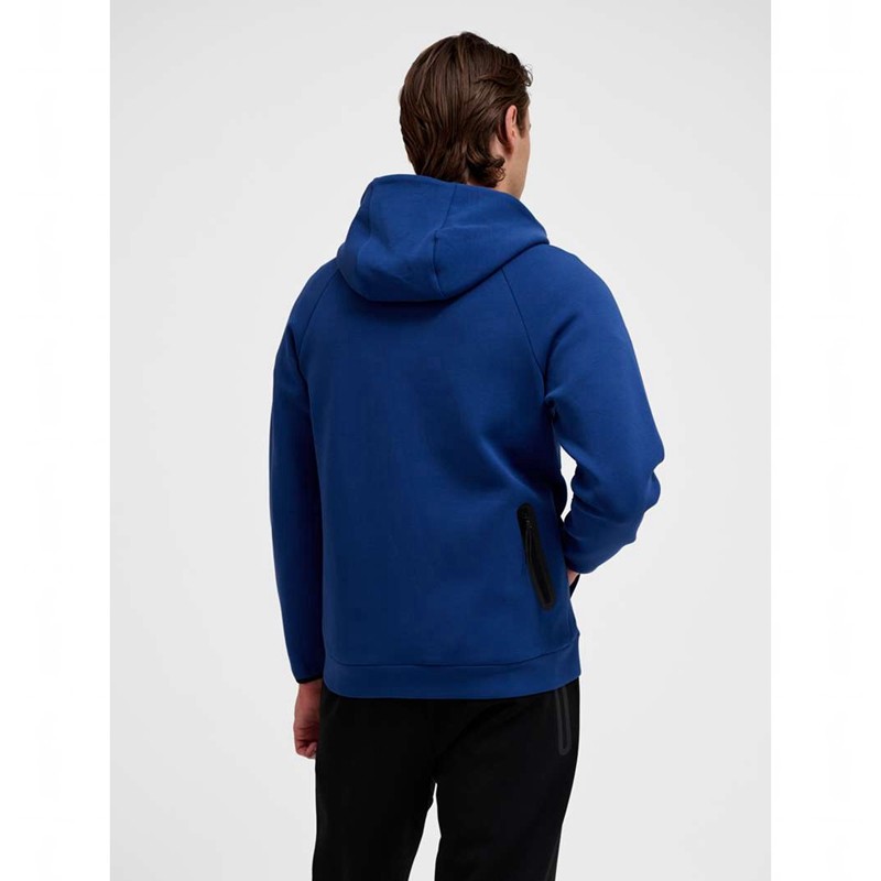 Hummel Tech Fleece Regular Zip Hoodie Heren Blauw | 776353-913