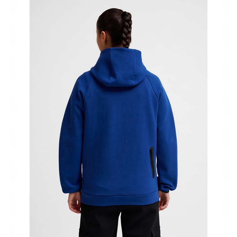 Hummel Tech Fleece Regular Zip Hoodie Heren Blauw | 776353-913