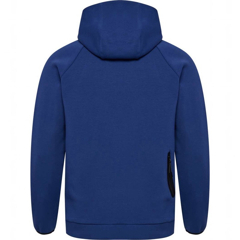 Hummel Tech Fleece Regular Zip Hoodie Heren Blauw | 776353-913