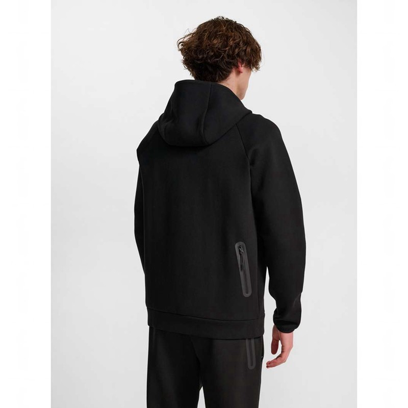 Hummel Tech Fleece Regular Zip Hoodie Heren Zwart | 092904-872