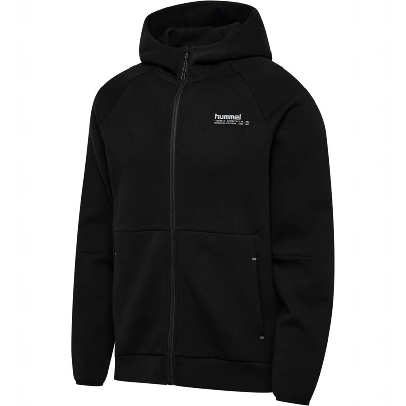 Hummel Tech Fleece Regular Zip Hoodie Heren Zwart | 092904-872