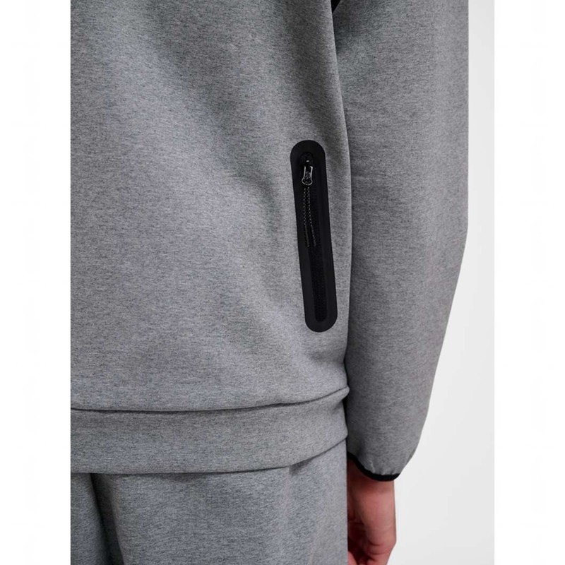 Hummel Tech Fleece Regular Zip Hoodie Heren Grijs | 894053-785