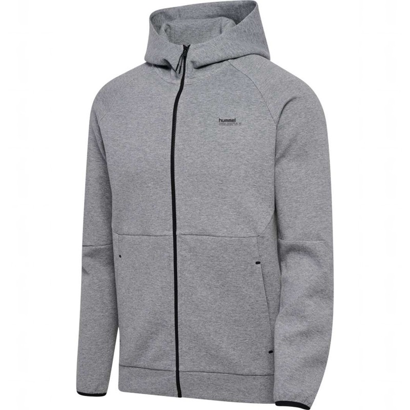Hummel Tech Fleece Regular Zip Hoodie Heren Grijs | 894053-785