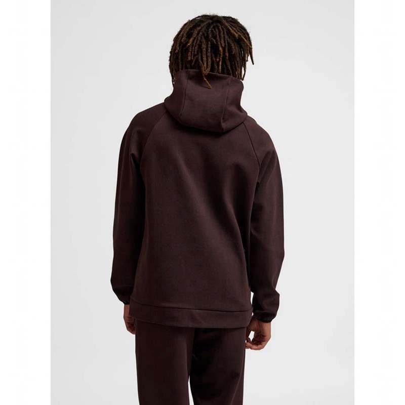 Hummel Tech Fleece Regular Zip Hoodie Heren Chocola | 082898-946