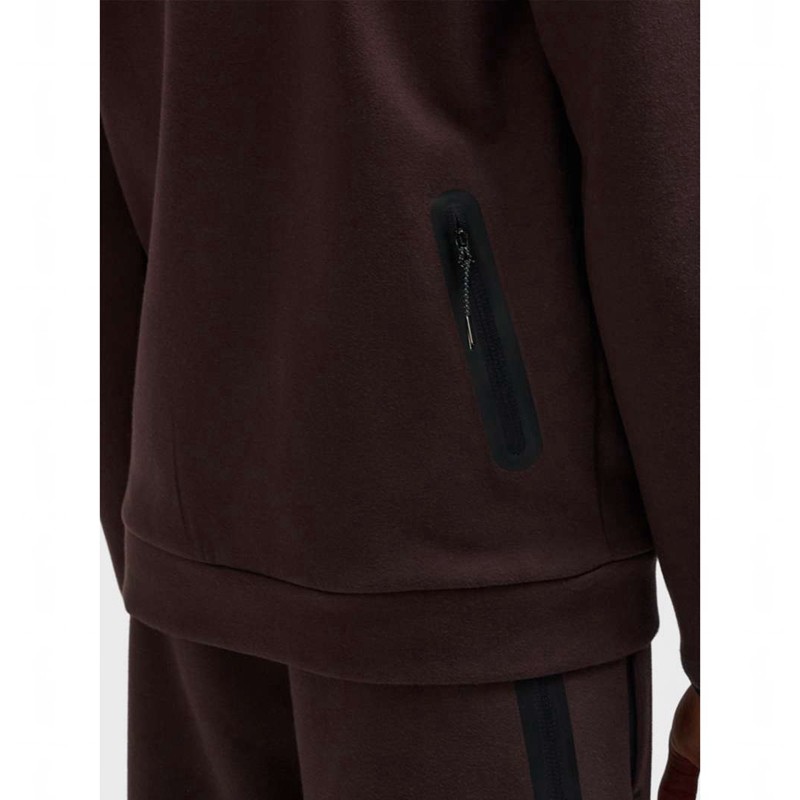 Hummel Tech Fleece Regular Zip Hoodie Heren Chocola | 082898-946