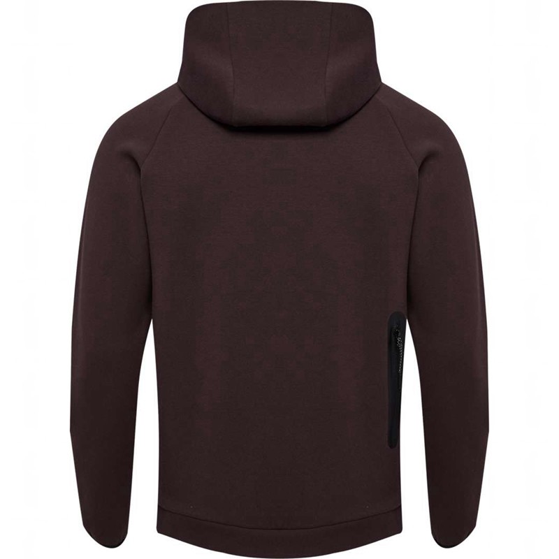 Hummel Tech Fleece Regular Zip Hoodie Heren Chocola | 082898-946
