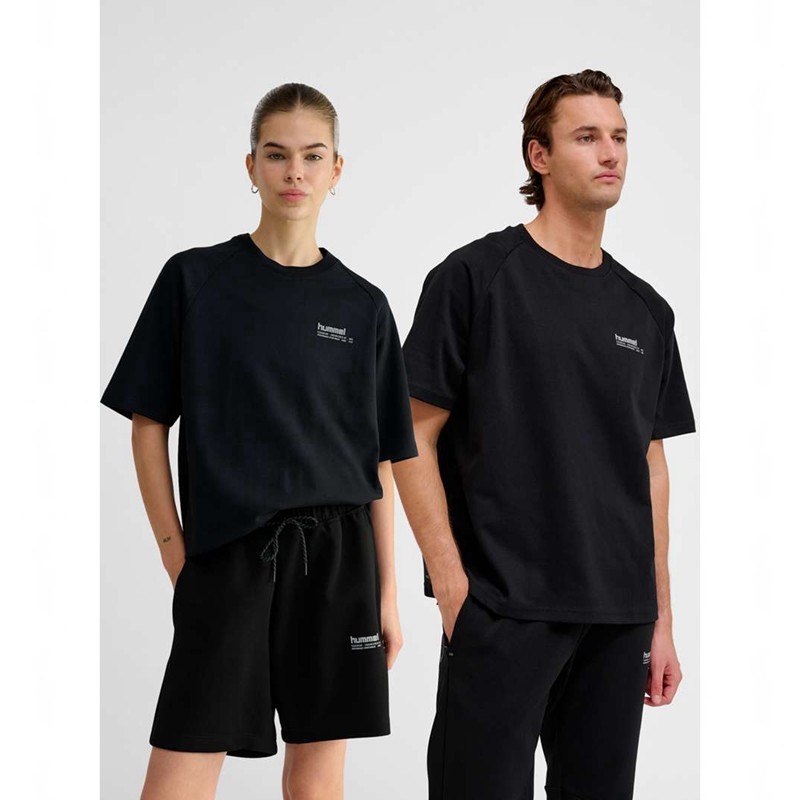 Hummel Tech Loose T-shirts Heren Zwart | 776572-003