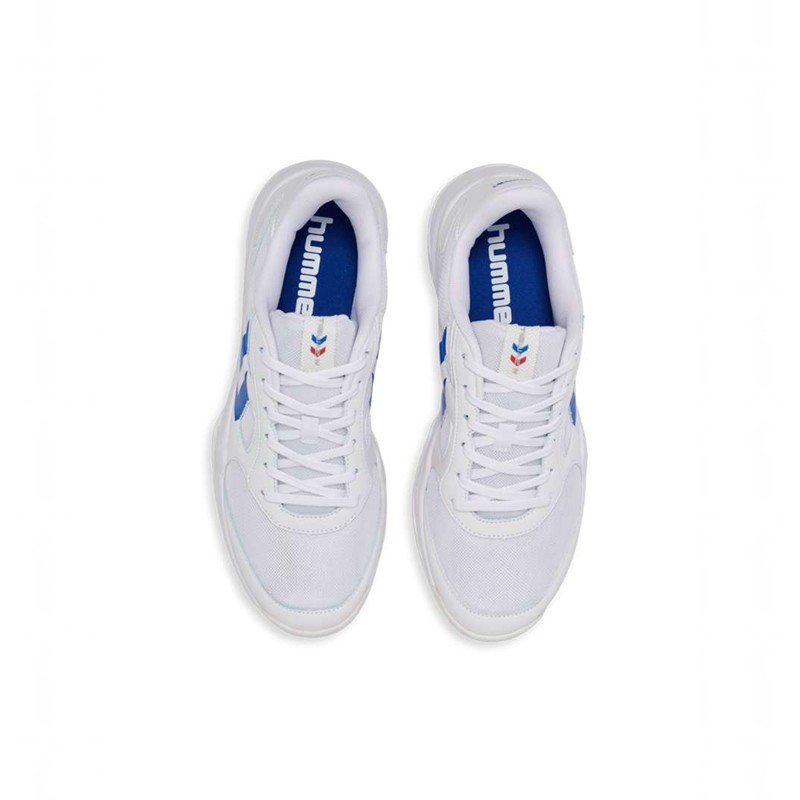 Hummel Teiwaz Iv Indoorschoenen Heren Wit | 142502-406