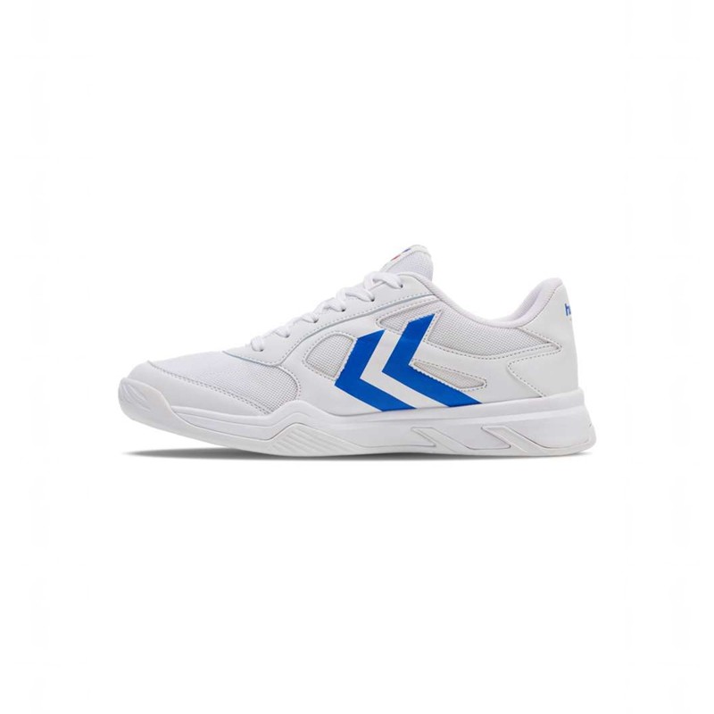Hummel Teiwaz Iv Indoorschoenen Heren Wit | 142502-406