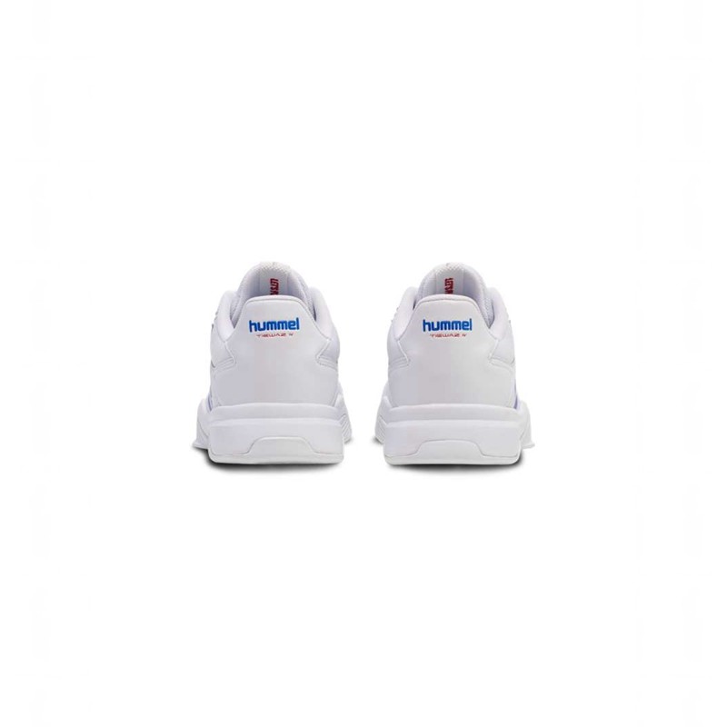 Hummel Teiwaz Iv Indoorschoenen Heren Wit | 142502-406