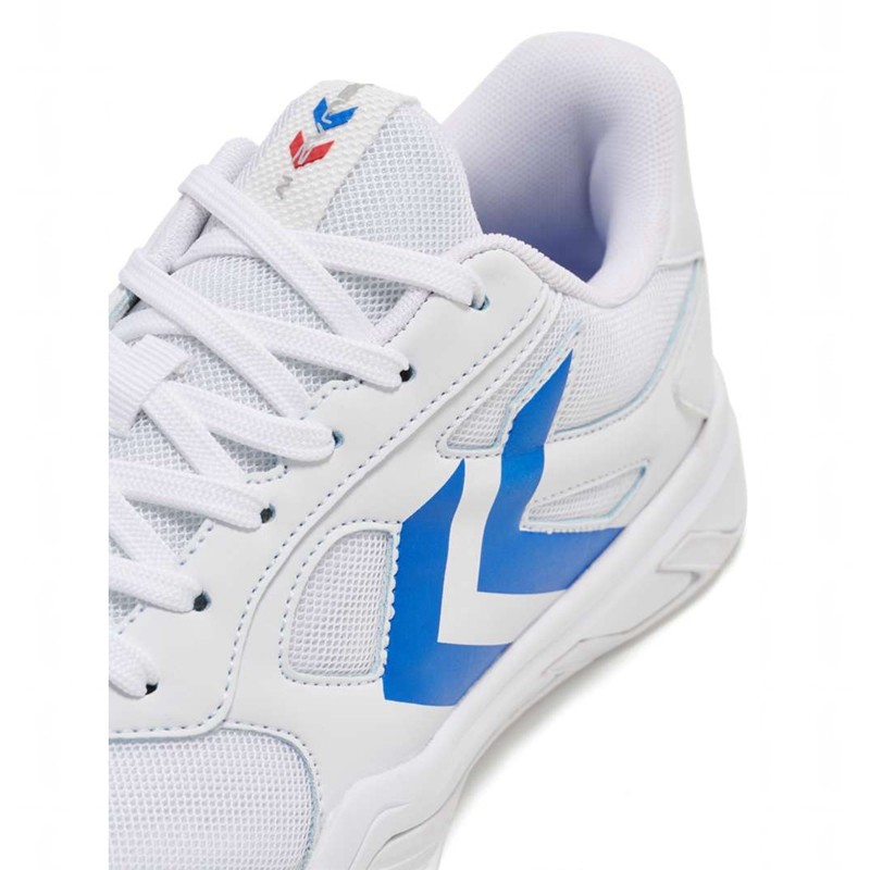 Hummel Teiwaz Iv Indoorschoenen Heren Wit | 142502-406