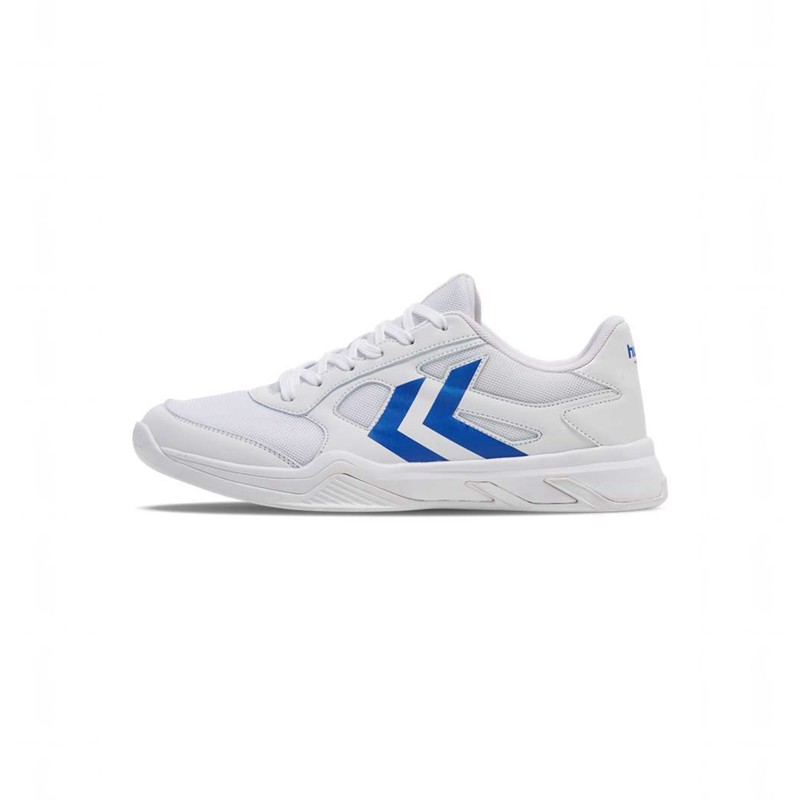 Hummel Teiwaz Iv Indoorschoenen Heren Wit | 142502-406