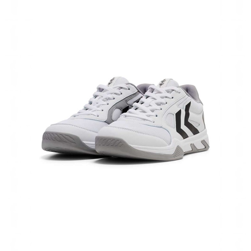 Hummel Teiwaz Iv Indoorschoenen Heren Wit | 456416-585