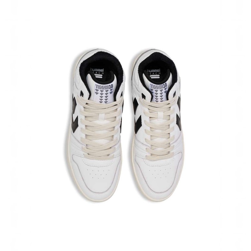 Hummel Tennis 10 Lx-e Sneakers Heren Wit | 809503-465