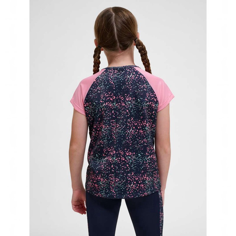Hummel Tessa S/S T-shirts Kinderen Roze | 094658-929