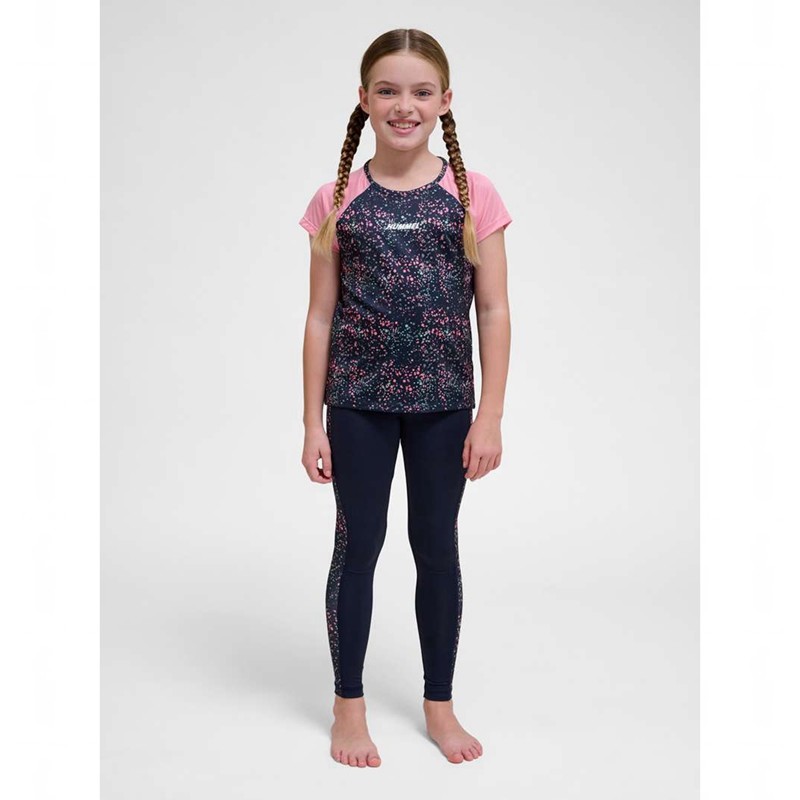 Hummel Tessa S/S T-shirts Kinderen Roze | 094658-929