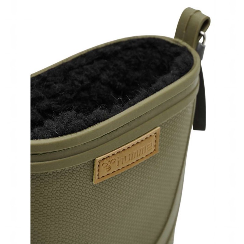Hummel Thermo Jr Regenlaarzen Kinderen Olijfgroen | 248124-696