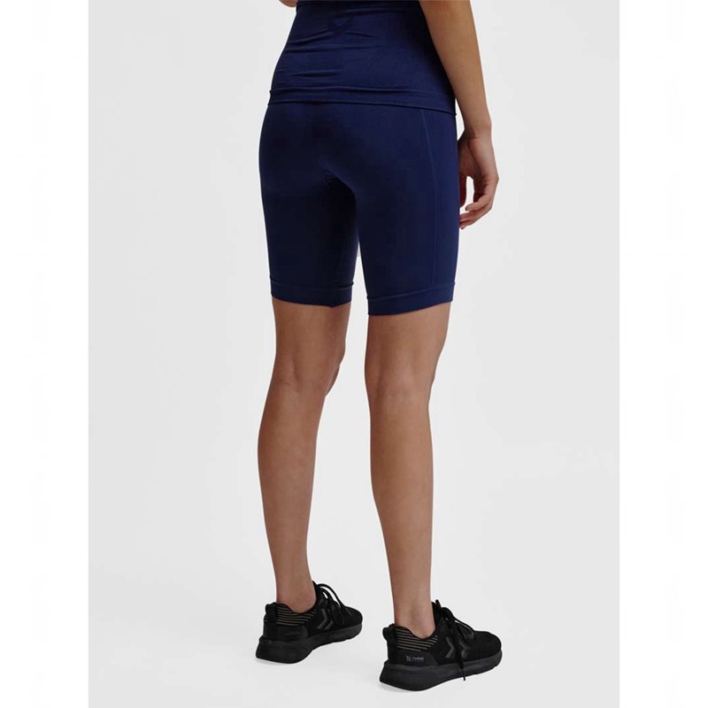 Hummel Tif Seamless Cyling Shorts Broek Dames Zwart | 121840-502