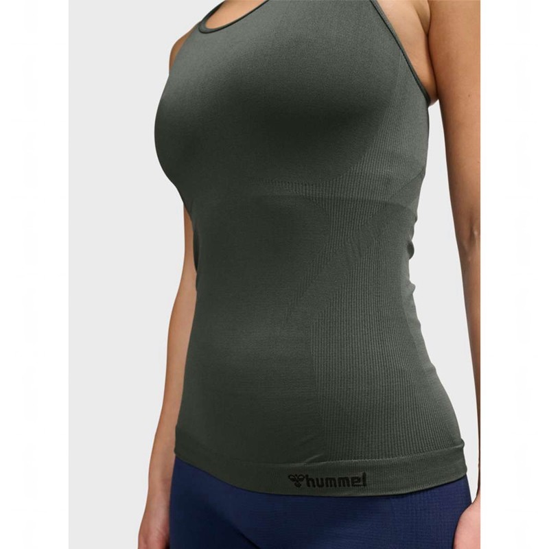 Hummel Tif Seamless Tanktop Dames Groen | 543959-320