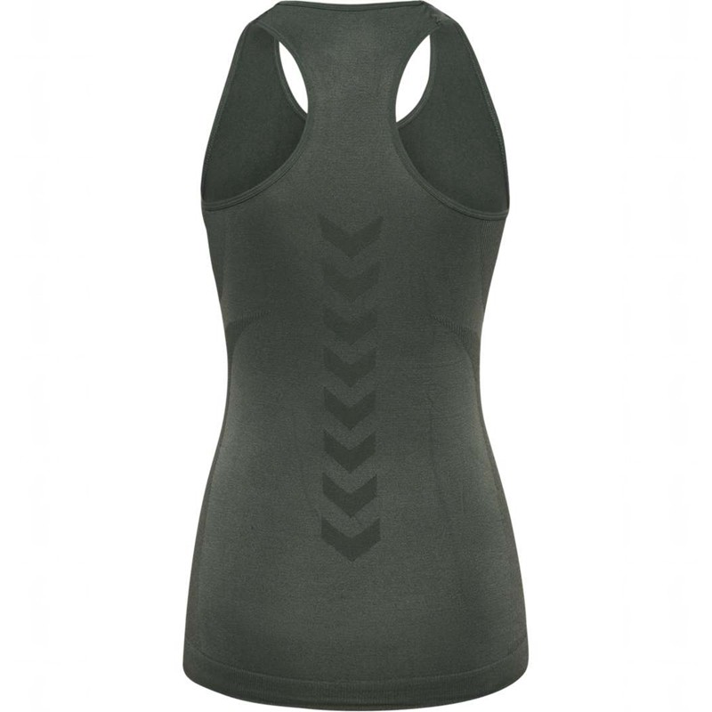 Hummel Tif Seamless Tanktop Dames Groen | 543959-320