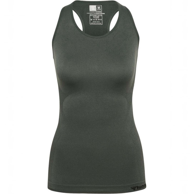 Hummel Tif Seamless Tanktop Dames Groen | 543959-320