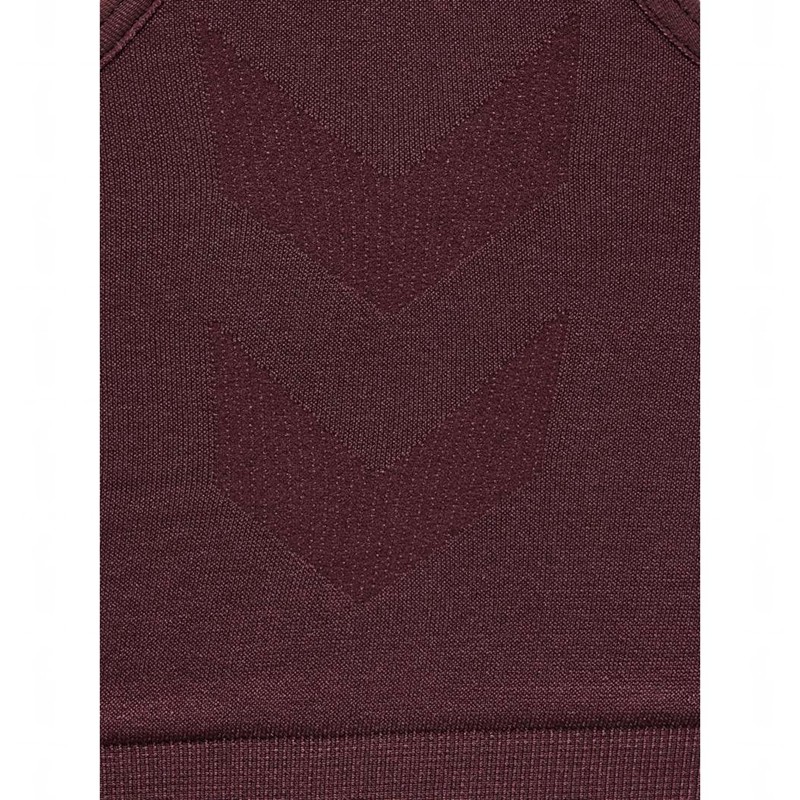 Hummel Tif Seamless Top Sport BH Dames Bordeaux | 035284-692