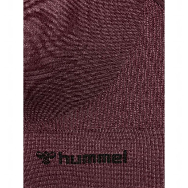 Hummel Tif Seamless Top Sport BH Dames Bordeaux | 035284-692