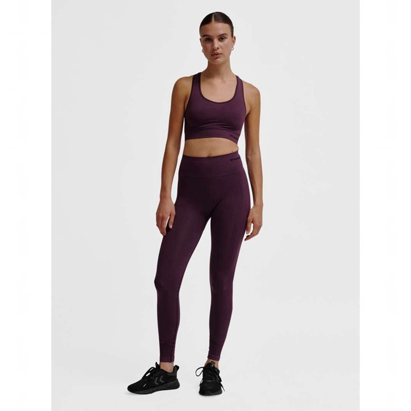Hummel Tif Seamless Top Sport BH Dames Paars | 924665-671