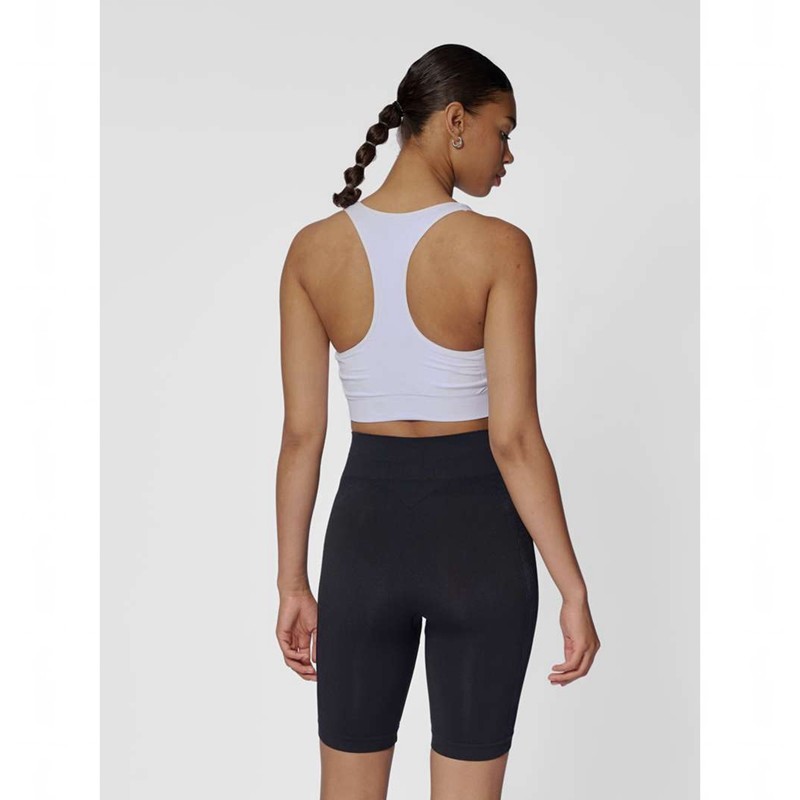 Hummel Tif Seamless Top Sport BH Dames Wit | 642160-728