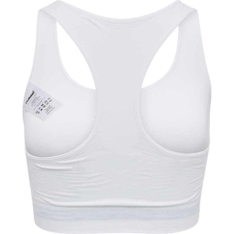 Hummel Tif Seamless Top Sport BH Dames Wit | 642160-728