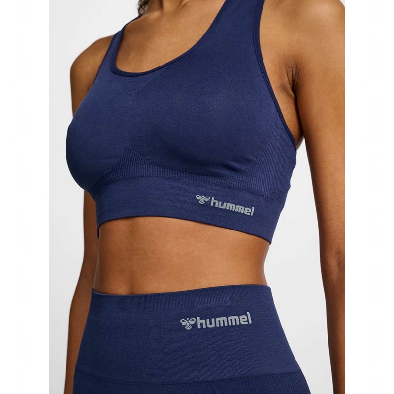 Hummel Tif Seamless Top Sport BH Dames Zwart | 751488-657