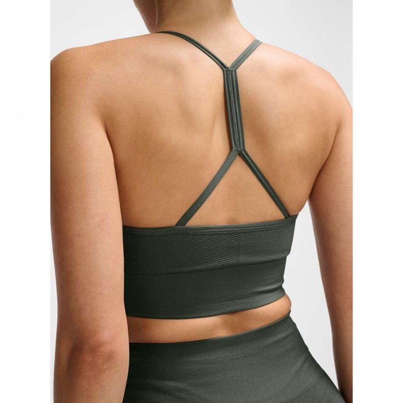 Hummel Tiffy Seamless Top Jurk Dames Groen | 426669-970