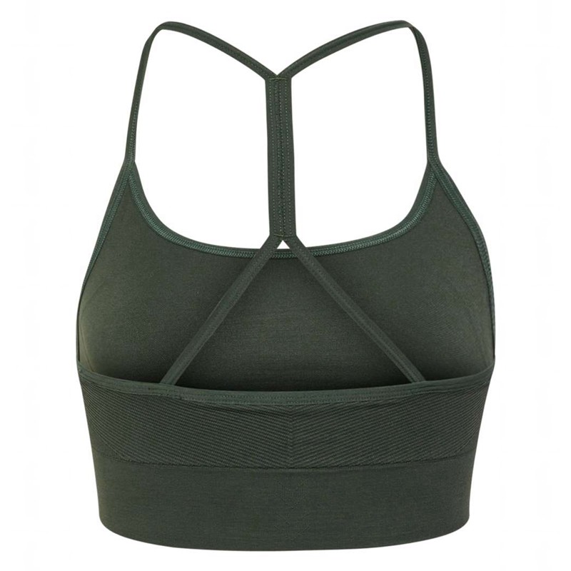 Hummel Tiffy Seamless Top Jurk Dames Groen | 426669-970