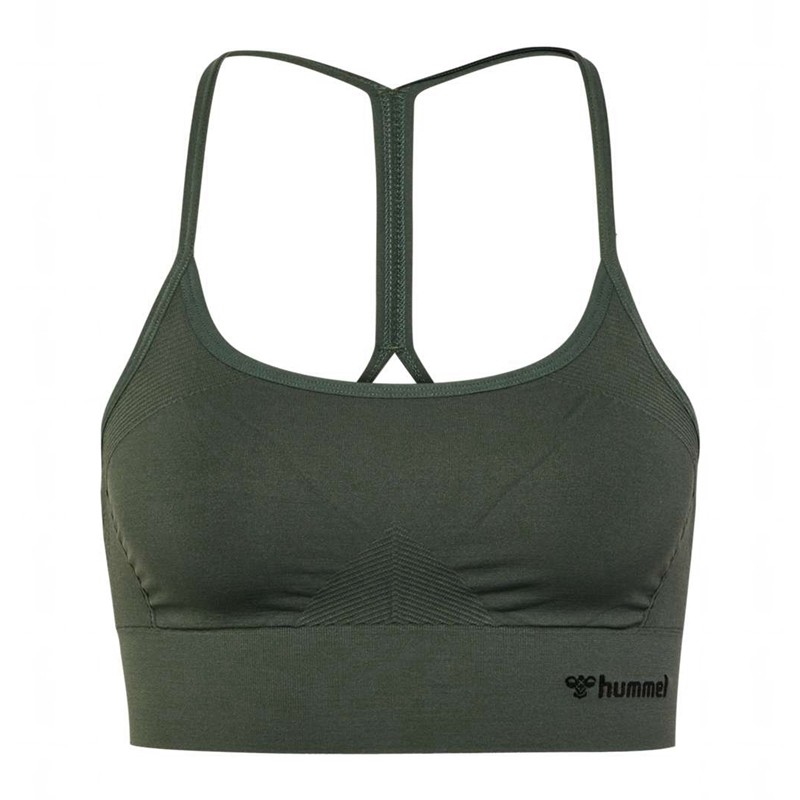 Hummel Tiffy Seamless Top Jurk Dames Groen | 426669-970