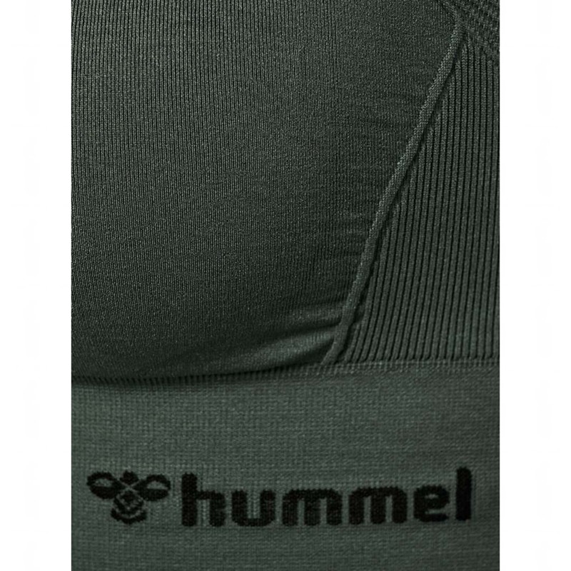 Hummel Tiffy Seamless Top Jurk Dames Groen | 426669-970