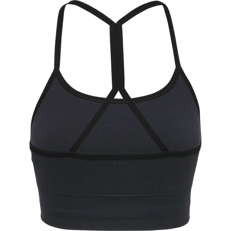 Hummel Tiffy Seamless Top Sport BH Dames Zwart | 824233-037