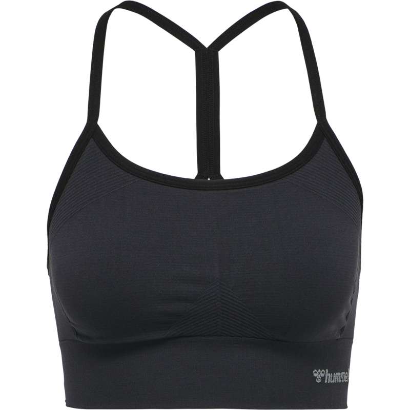 Hummel Tiffy Seamless Top Sport BH Dames Zwart | 824233-037