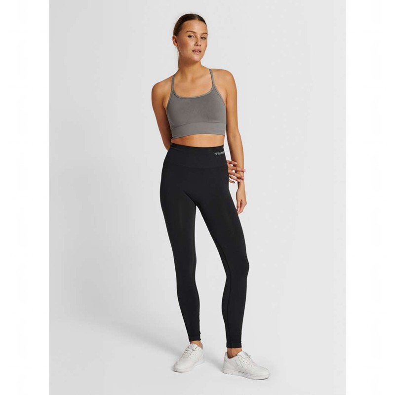 Hummel Tiffy Seamless Top Sport BH Dames Grijs | 454561-716