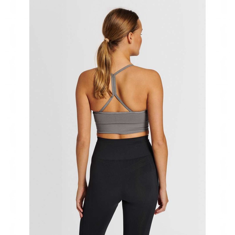 Hummel Tiffy Seamless Top Sport BH Dames Grijs | 454561-716