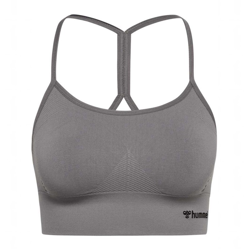 Hummel Tiffy Seamless Top Sport BH Dames Grijs | 454561-716