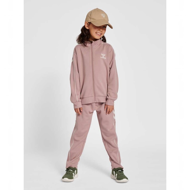 Hummel Track Tracksuit Sportkleding Kinderen Roze | 845343-670