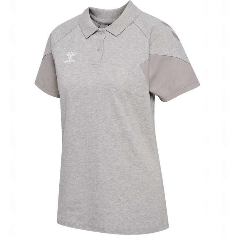 Hummel Travel Polo T-shirts Dames Grijs | 577292-411