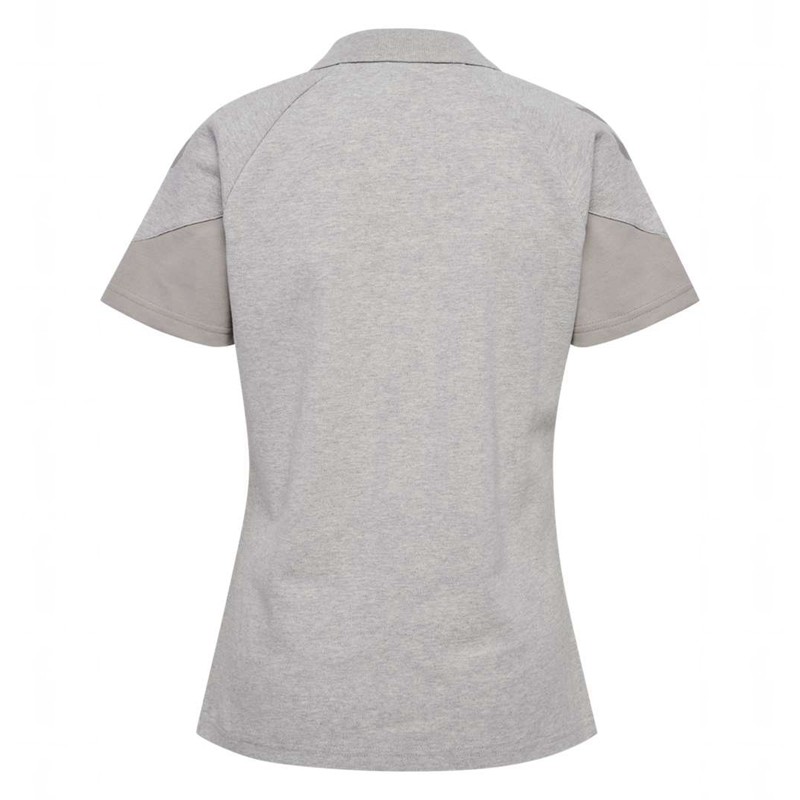 Hummel Travel Polo T-shirts Dames Grijs | 577292-411