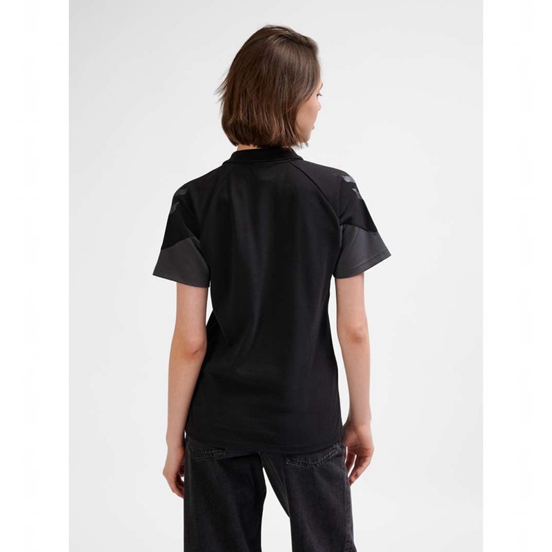 Hummel Travel Polo T-shirts Dames Zwart | 603564-085
