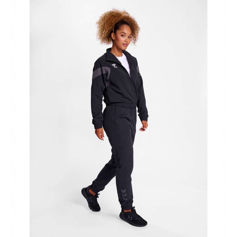 Hummel Travel Woven Broek Dames Zwart | 378316-134