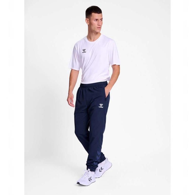 Hummel Travel Woven Broek Heren Donkerblauw | 693839-659