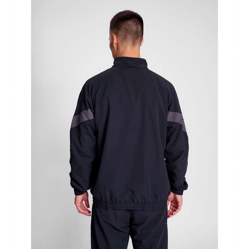 Hummel Travel Woven Jassen Heren Zwart | 192753-346