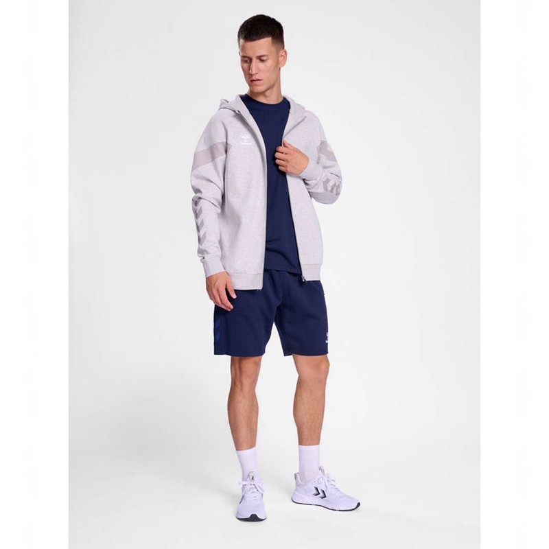Hummel Travel Zip Hoodie Heren Grijs | 301772-858